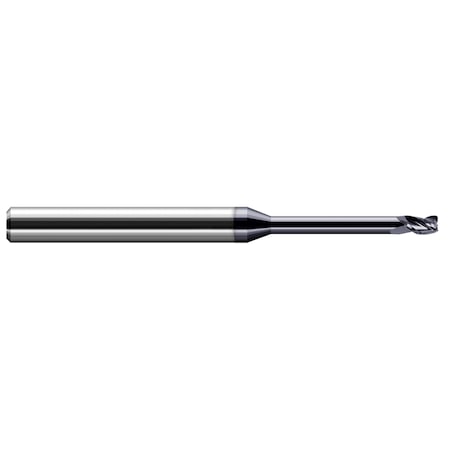 Harvey Tool Miniature End Mill - 3 Flute - Corner Radius 866024-C3